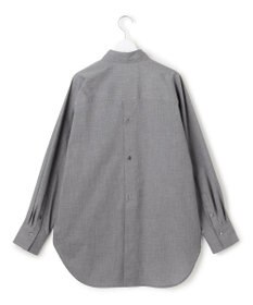 23区 【SLOW/一部店舗限定】ライトタンブラータフタ バックボタン シャツ