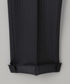 GOTAIRIKU 横に伸びる【TasmaniaWool/タマニアウール】ストレッチ スーツ（ブラックストライプ）