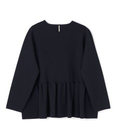 UNFILO BEAUTY FORM KNIT ペプラムセットアップ