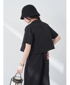 earth music&ecology リサイクルポリエステルブレンドショートシャツ