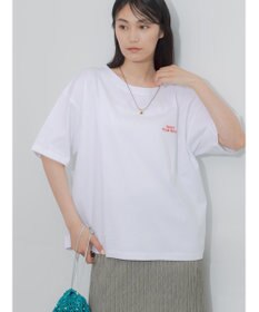 Te chichi 胸刺繍&バックプリントBIGTシャツ