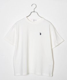 WEGO 【洗える/綿100%】USPOLOワンポイントTシャツ