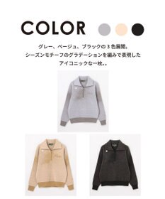 PW CIRCULUS 【手洗い洗濯可】 【WOMEN】グラデーションニット ゴルフウェア レディース