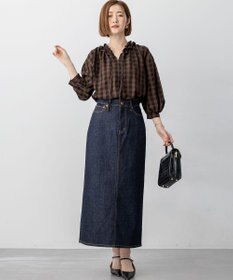 23区 【Oggi3月号掲載/新色追加/洗える】23区DENIM ストレッチ デニムスカート