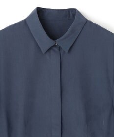 UNFILO L フィブリル ペプラムブラウス