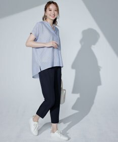 ANY SIS 【洗える】スキッパーイージー シャツ