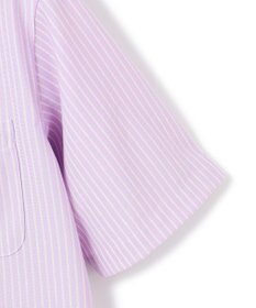 J.PRESS MEN 酷暑の清潔感もこれ一枚で【吸水速乾 / 抗菌防臭 / 防シワ】【J.PRESS OXFORD JERSEY】カノコインレイストライプ 半袖シャツ / B.D.