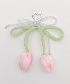 WEGO チューリップリボンビーズキーホルダー