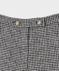 GRACE CONTINENTAL 千鳥ウールハーフパンツ