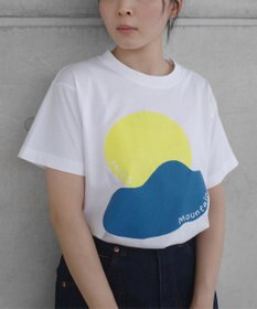 nitorito 【UNISEX】mountain&moon Tシャツ