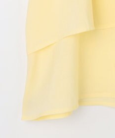 ANY ラッフルクロップドシャツ