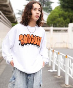 WEGO アクセ付きグラフィックプルオーバー