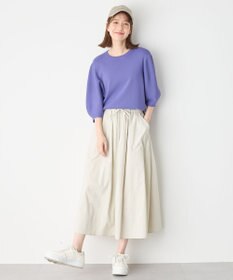 ANY パフスリーブニットプルオーバー