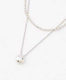 J.PRESS LADIES ドロップ 2連 ネックレス