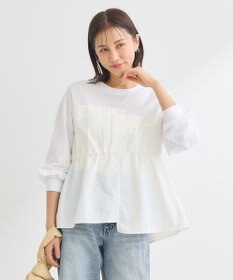 Green Parks ナイロンドッキングドロストプルオーバー