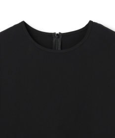 UNFILO ドレープサテンブラウス