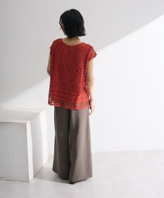 Green Parks ＳＥＴ２点クロシェプルオーバー＋タンクトップ