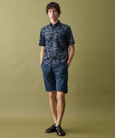 JOSEPH ABBOUD 【ウエストも伸びる!/JAPANファブリック】ヴィンテージコットンストレッチ ショート パンツ