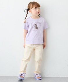 ANY KIDS 【洗濯機可能】ときめきストレッチ ネコパンツ