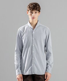 JOSEPH HOMME アロージャガードストレッチ　ウイングカラーシャツ