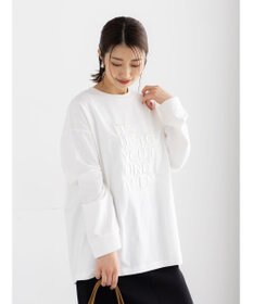 Te chichi エンブロイダリーロゴTシャツ