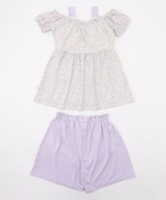 組曲 KIDS 【SS-Lサイズ】 ボタニカルフラワースイムウェア(セパレート)