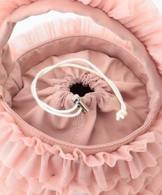 LA BAGAGERIE 【MONICA】チュールフリル2WAYバッグ