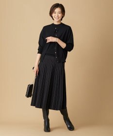 J.PRESS LADIES L 【洗える】 レーヨンエリートストレッチ カーディガン