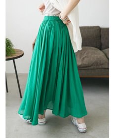 CRAFT STANDARD BOUTIQUE コットンボイルギャザースカート