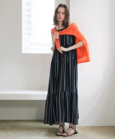 YECCA VECCA アートプリントキャミワンピース