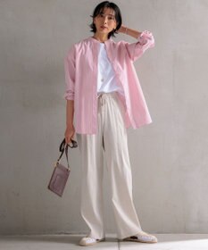 23区 【洗える】ALBINIコーコラン シャツテール Tシャツ