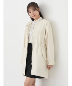 ノーカラーミドルモッズコート / earth music&ecology | ファッション