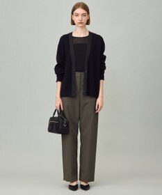 ICB 【洗える】ストレッチピーチツイル バレルパンツ