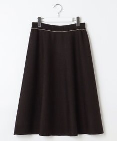 自由区 【WEB限定・マルチウェイ・洗える】ヘリンボーン柄リバーシブルニット セットアップ