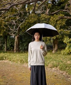 AURORA 【WEB限定】パール晴雨兼用傘（1段スライドショート）