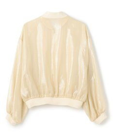 NAVE 【Nave・シアー素材】ラメボイル ブルゾン