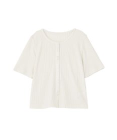 earth music&ecology チェーンリブラメカットソー