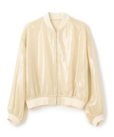 NAVE 【Nave・シアー素材】ラメボイル ブルゾン