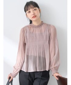 earth music&ecology マジョリカプリーツシアープルオーバー