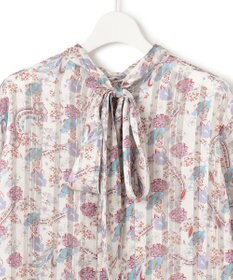 J.PRESS YORK STREET 【WOMEN】ボウタイブラウス