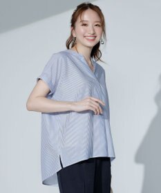 ANY SIS 【洗える】スキッパーイージー シャツ