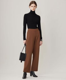 ICB 【CLASSY.1月号掲載・新色追加・洗える】エクストラファインメリノ タートルネックプルオーバー