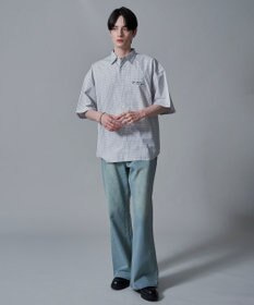 WEGO ワンポイントチェックシャツ（SS）