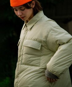 KWD 【日本製/高品質ダウン】LIGHT DOWN SHIRTS JACKET ライトダウンシャツジャケット