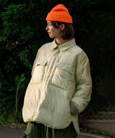 KWD 【日本製/高品質ダウン】LIGHT DOWN SHIRTS JACKET ライトダウンシャツジャケット