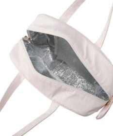 Maison de FLEUR 【保冷機能付き】サテンサイドリボン保冷バッグ