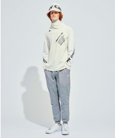 PW CIRCULUS 【防風/防寒】【MEN】オフタートルロングスリーブカットソー