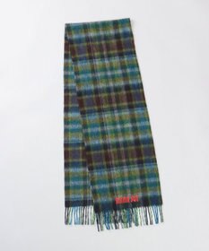 AURORA 【 ANNA SUI（アナ スイ）】ウールチェックマフラー(WASH)