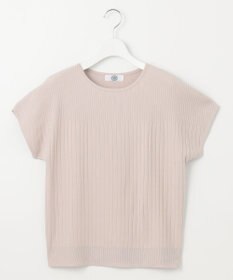 J.PRESS LADIES L 【洗える】レーヨンエリートストレッチ フレンチスリーブ ニット