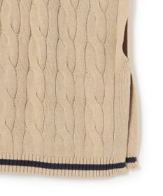 J.PRESS YORK STREET 【WOMEN】チルデンクルーネック ニットベスト